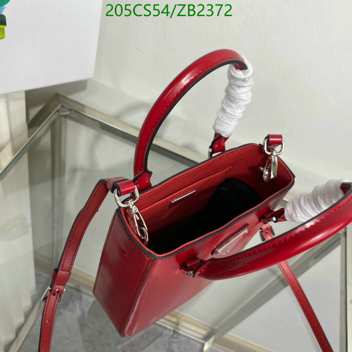 Prada Bag-(Mirror)-Diagonal-,Code: ZB2372,$: 205USD