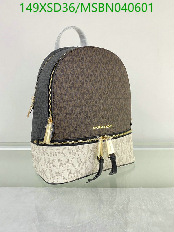 Michael Kors Bag-(Mirror)-Backpack-,Code: MSBN040601,$: 149USD