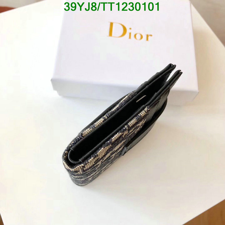 Dior Bags-(4A)-Wallet,Code: TT1230101,$: 39USD
