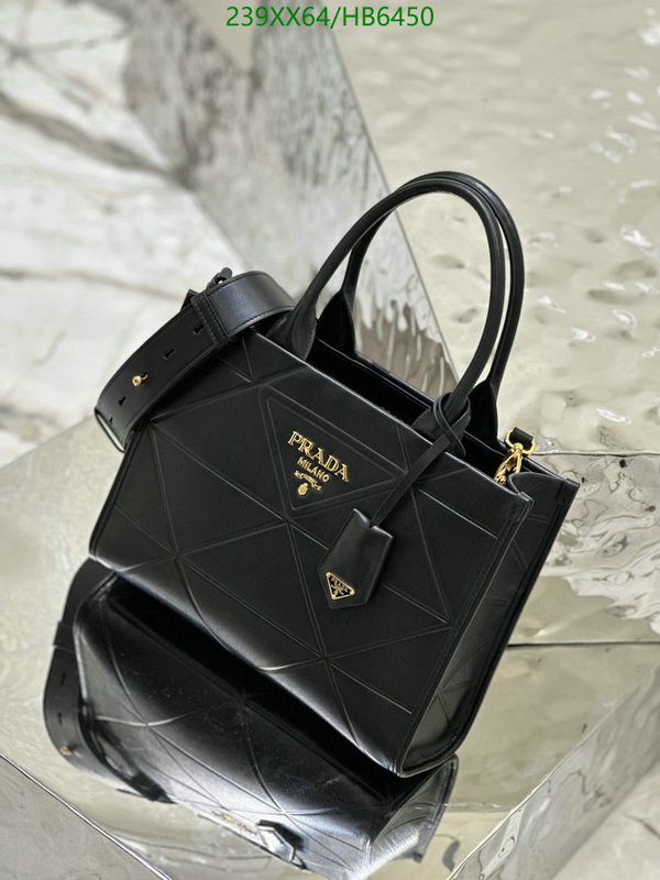 Prada Bag-(Mirror)-Handbag-,Code: HB6450,$: 239USD