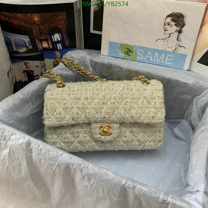 Chanel Bags -(Mirror)-Diagonal-,Code: YB2574,$: 209USD