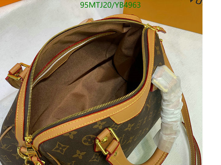 LV Bags-(4A)-Handbag Collection-,Code: YB4963,$: 95USD
