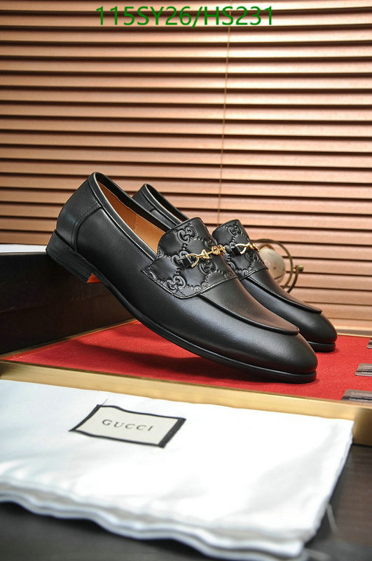 Men shoes-Gucci, Code: HS231,$: 115USD