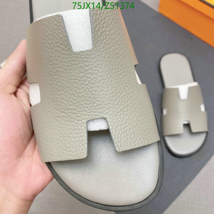 Men shoes-Hermes, Code: ZS1374,$: 75USD