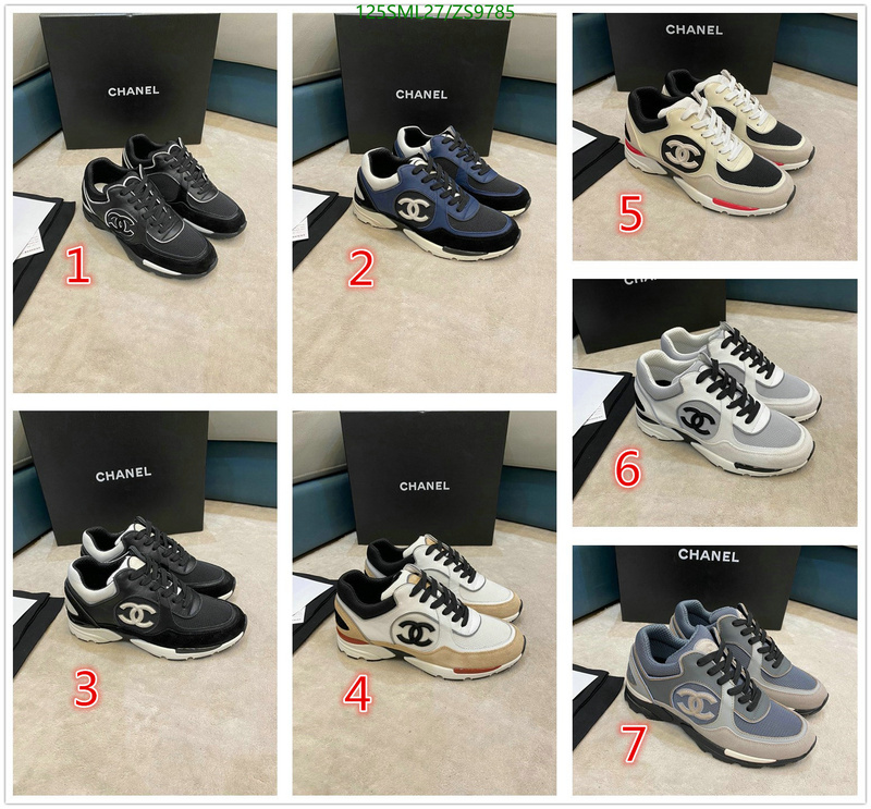 Men shoes-Chanel, Code: ZS9785,$: 125USD