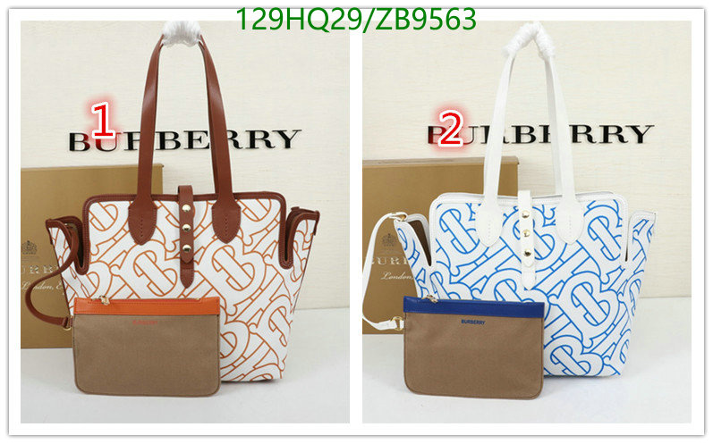 Burberry Bag-(4A)-Handbag-,Code: ZB9563,$: 129USD