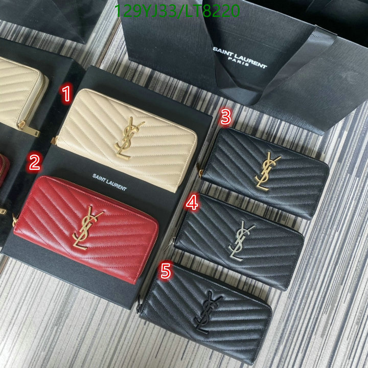 YSL Bag-(Mirror)-Wallet-,Code: LT8220,$: 129USD