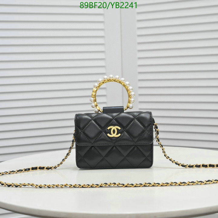 Chanel Bags ( 4A )-Diagonal-,Code: YB2241,$: 89USD