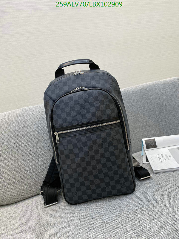 LV Bags-(Mirror)-Backpack-,Code: LBX102909,$: 259USD