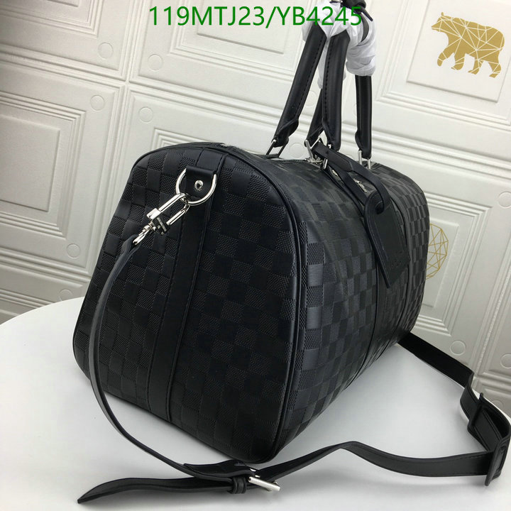 LV Bags-(4A)-Keepall BandouliRe 45-50-,Code: YB4245,