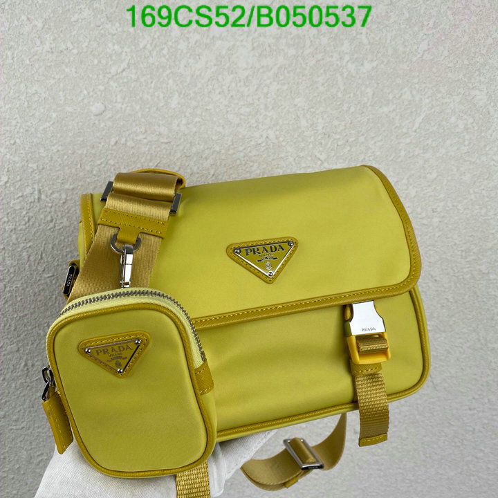 Prada Bag-(Mirror)-Diagonal-,Code: B050537,$: 169USD