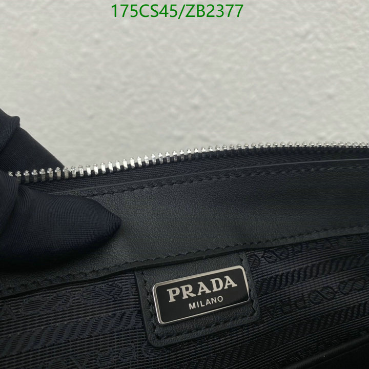 Prada Bag-(Mirror)-Clutch-,Code: ZB2377,$: 175USD