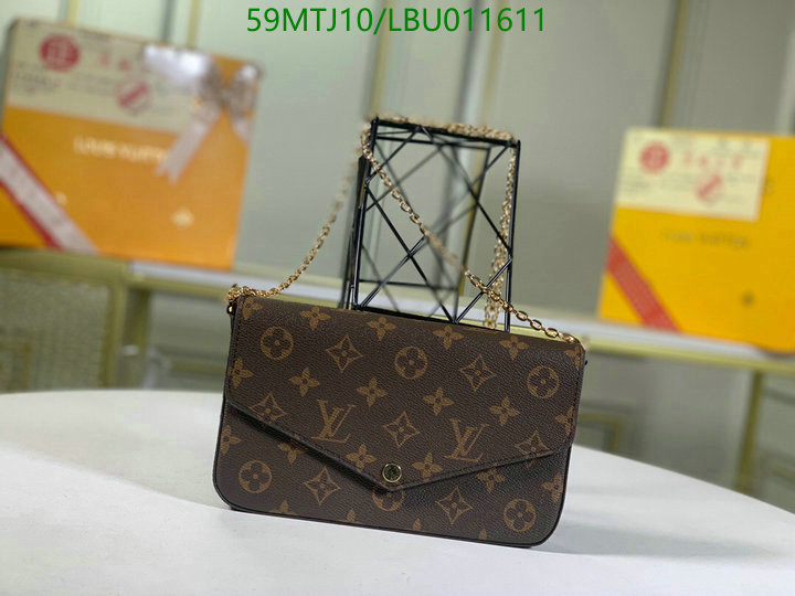 LV Bags-(4A)-Pochette MTis Bag-Twist-,Code: LBU011611,$: 59USD