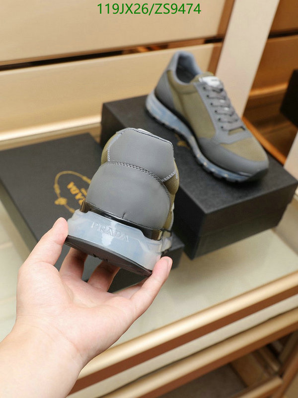 Men shoes-Prada, Code: ZS9474,$: 119USD