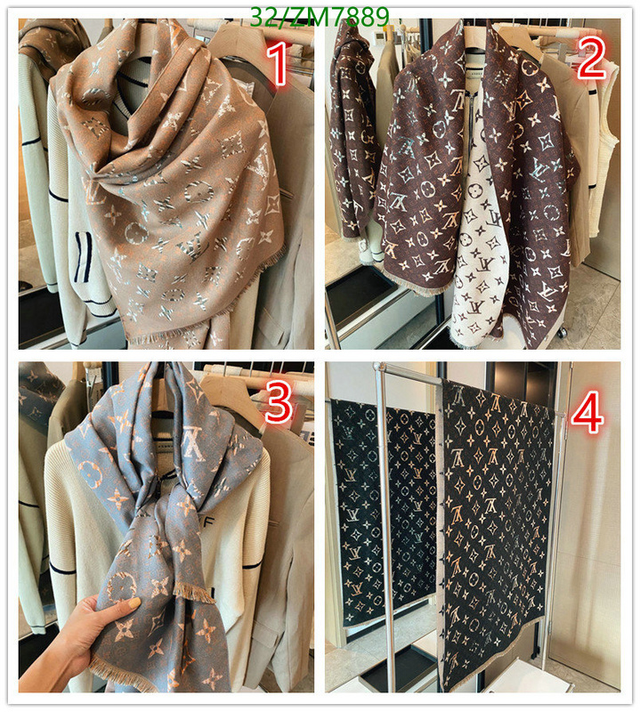 Scarf-LV, Code: ZM7889,$: 32USD