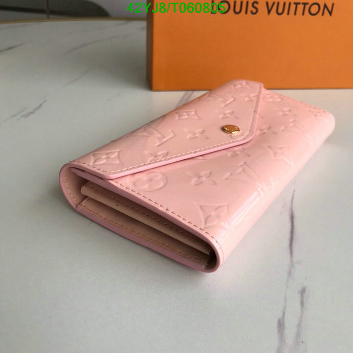 LV Bags-(4A)-Wallet-,Code: T060805,$: 42USD