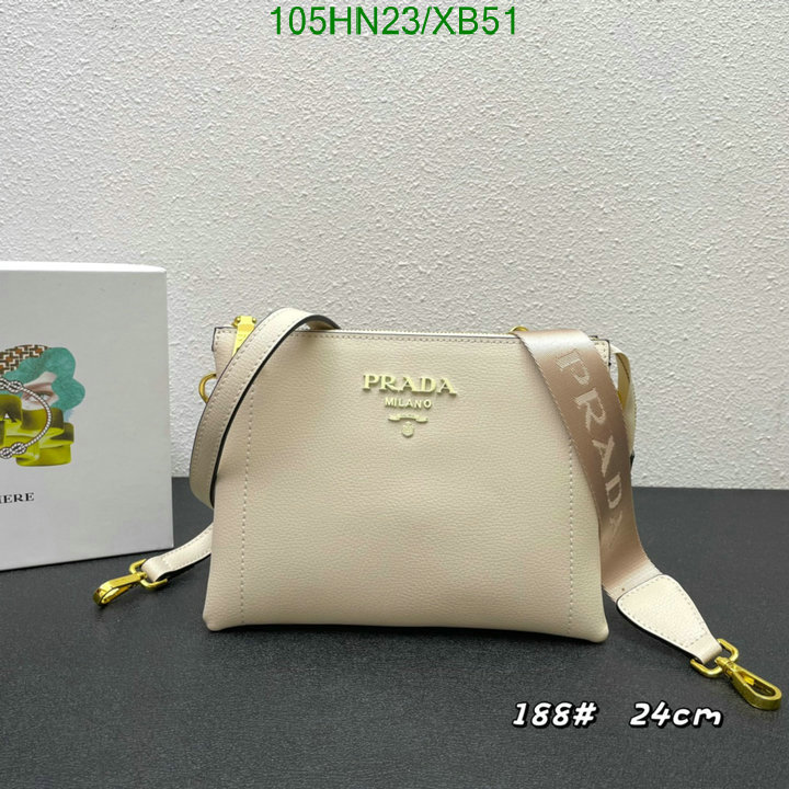 Prada Bag-(4A)-Diagonal-,Code: XB51,$: 105USD