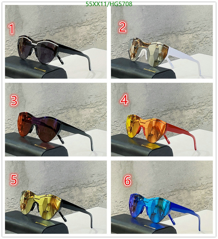 Glasses-Balenciaga, Code: HG5708,$: 55USD