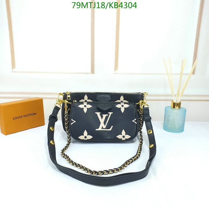 LV Bags-(4A)-New Wave Multi-Pochette-,Code: KB4304,$: 79USD