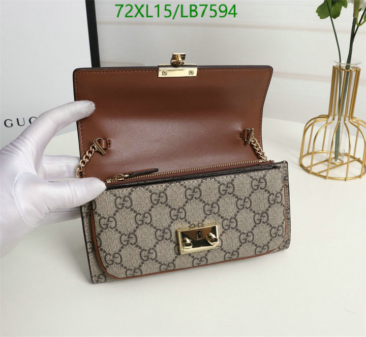 Gucci Bag-(4A)-Padlock-,Code: LB7594,$: 72USD