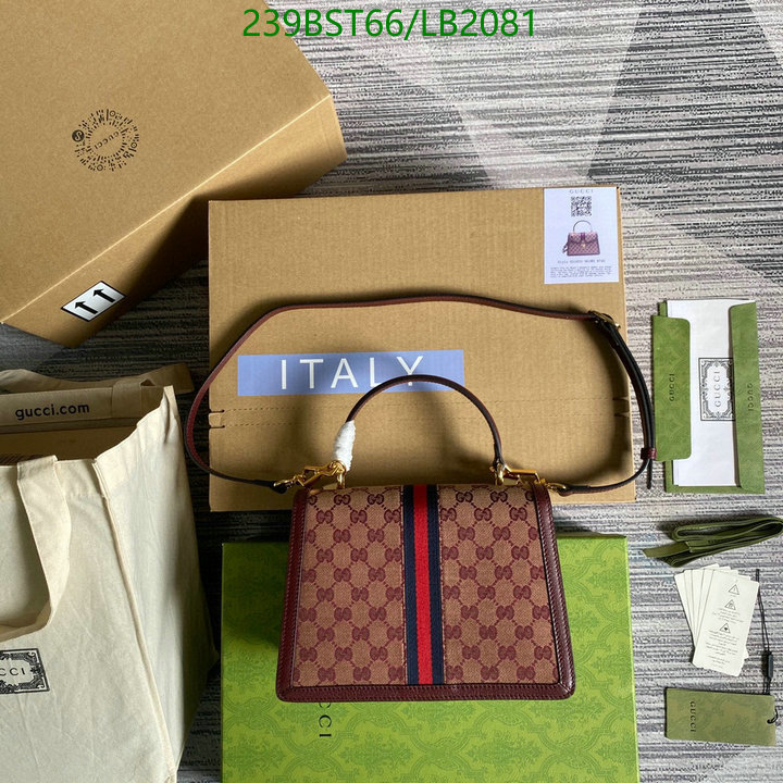 Gucci Bag-(Mirror)-Handbag-,Code: LB2081,$: 239USD
