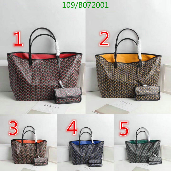 Goyard Bag-(4A)-Handbag-,Code: B072001,