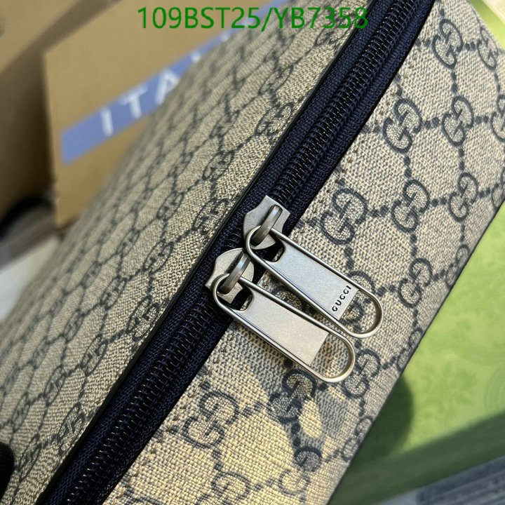 Gucci Bag-(Mirror)-Makeup bag-,Code: YB7358,$: 109USD