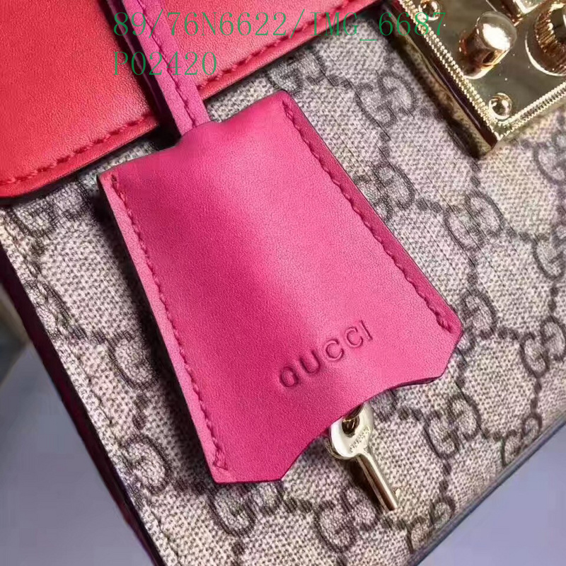 Gucci Bag-(4A)-Padlock-,Code: GGB120517,$: 99USD