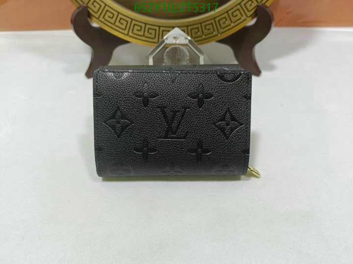 LV Bags-(4A)-Wallet-,Code: ZT5317,$: 65USD