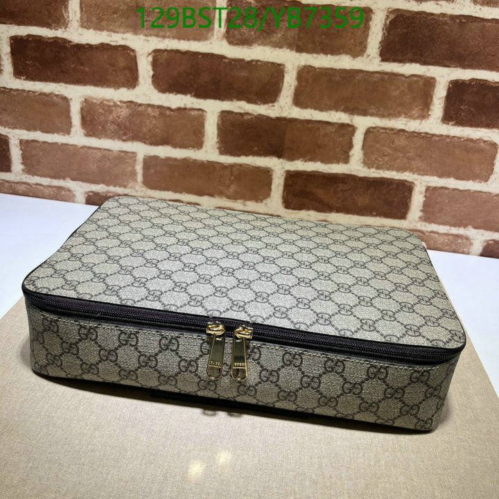 Gucci Bag-(Mirror)-Makeup bag-,Code: YB7359,$: 129USD