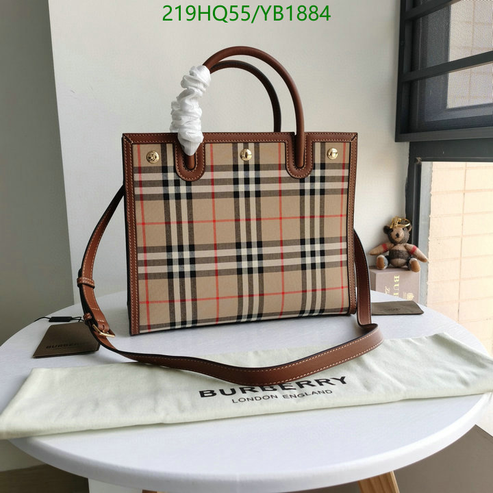 Burberry Bag-(Mirror)-Handbag-,Code: YB1884,$: 219USD