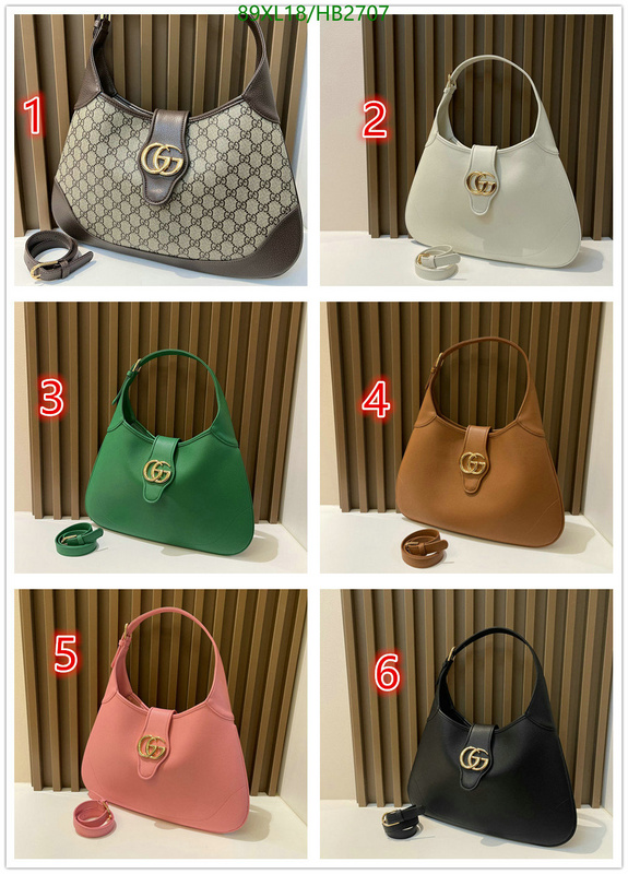 Gucci Bag-(4A)-Marmont,Code: HB2707,$: 89USD