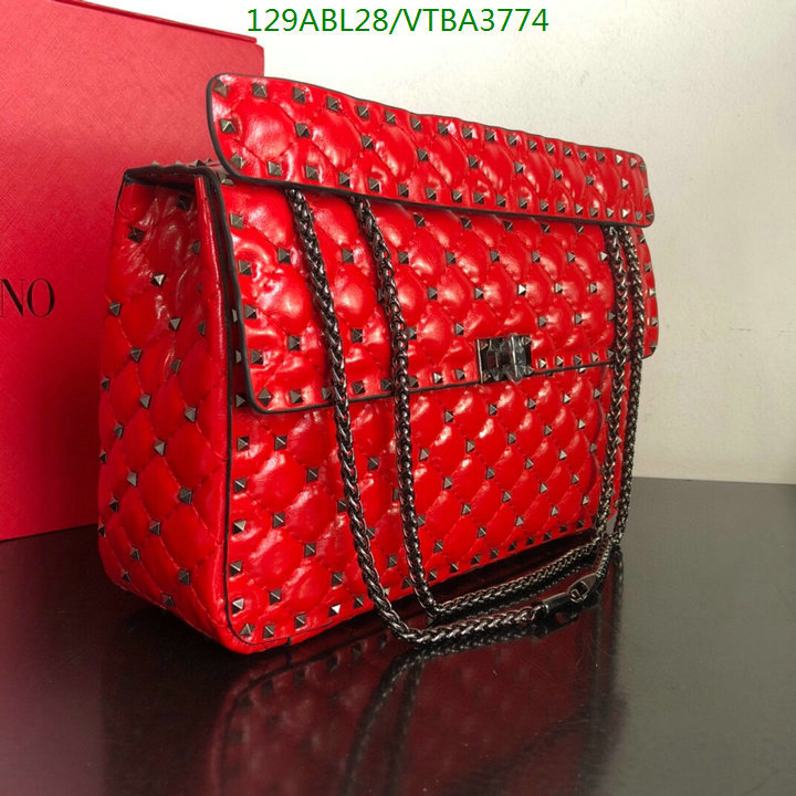 Valentino Bag-(4A)-Rockstud Spike-,Code: VTBA3774,$: 129USD