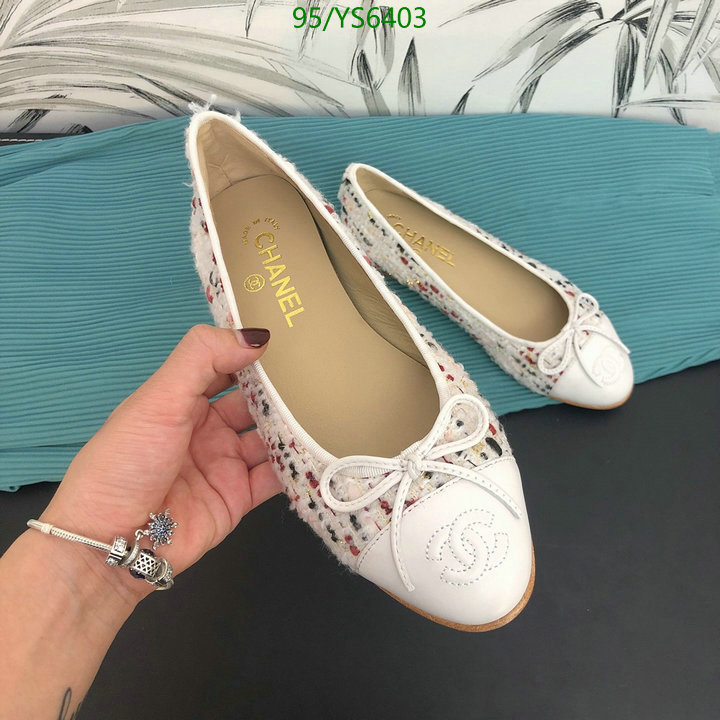 Chanel-Ballet Shoes,Code: YS6403,$: 95USD