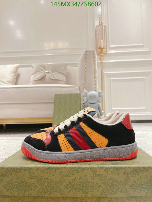 Men shoes-Gucci, Code: ZS8602,$: 145USD