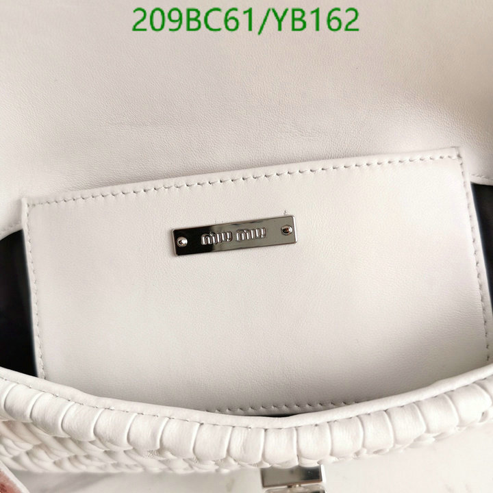 Miu Miu Bag-(Mirror)-Diagonal-,Code: YB162,$: 209USD