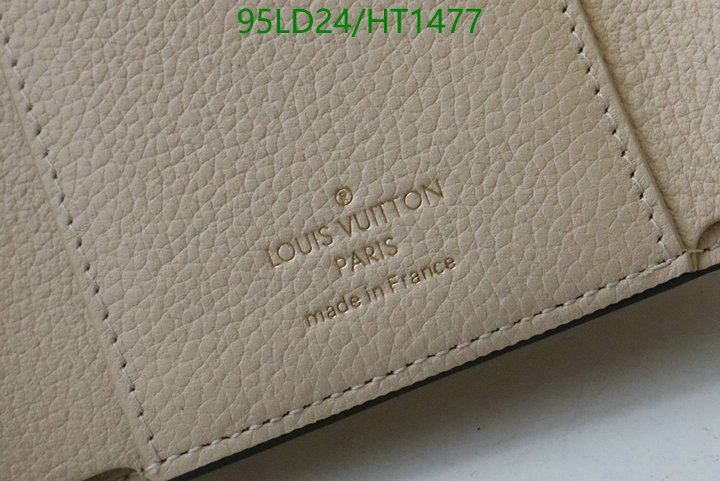 LV Bags-(Mirror)-Wallet-,Code: HT1477,$: 95USD