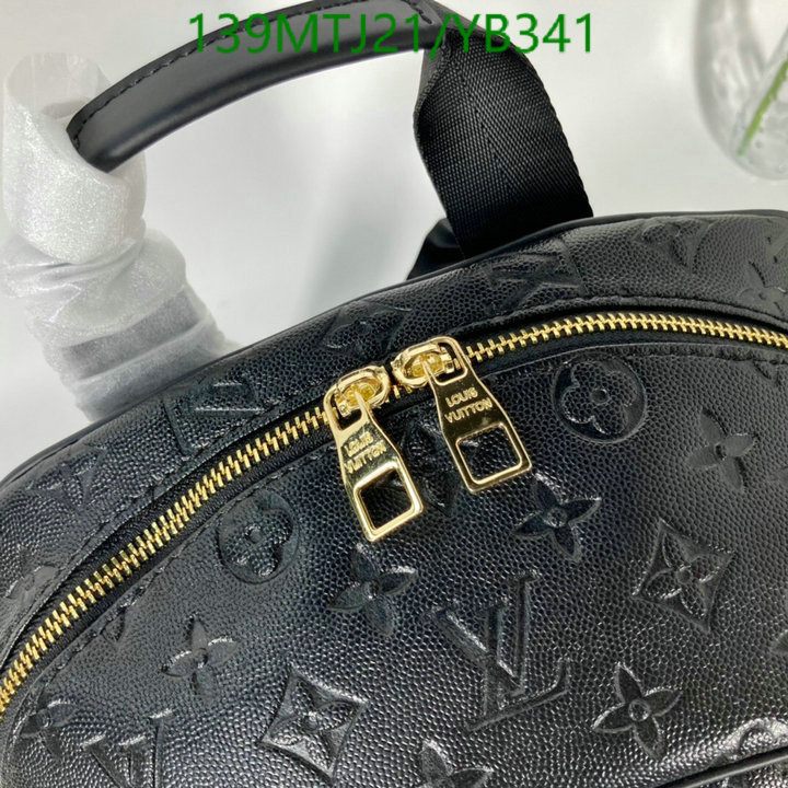 LV Bags-(4A)-Backpack-,Code: YB341,$: 139USD