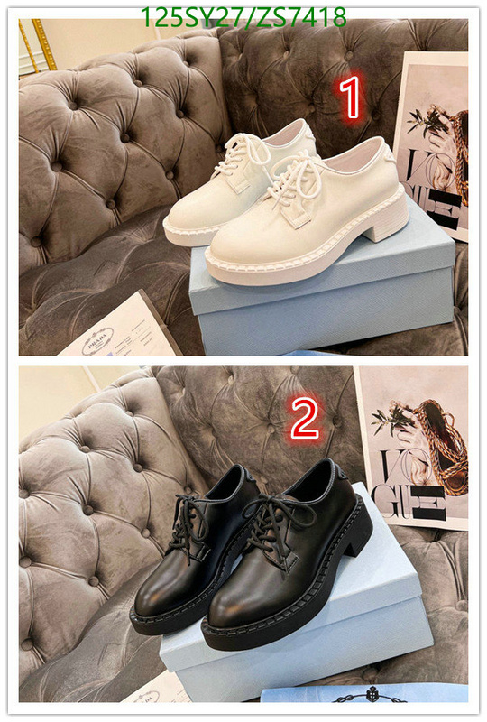 Women Shoes-Prada, Code: ZS7418,$: 125USD