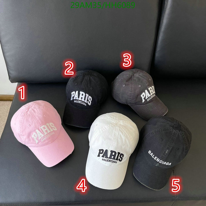 Cap -(Hat)-Balenciaga, Code: HH6089,$: 29USD