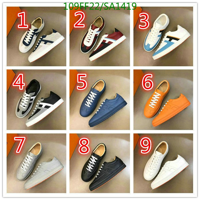 Men shoes-Hermes, Code: SA1419,$: 109USD