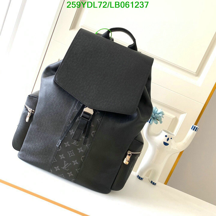 LV Bags-(Mirror)-Backpack-,Code:LB061237,$: 259USD