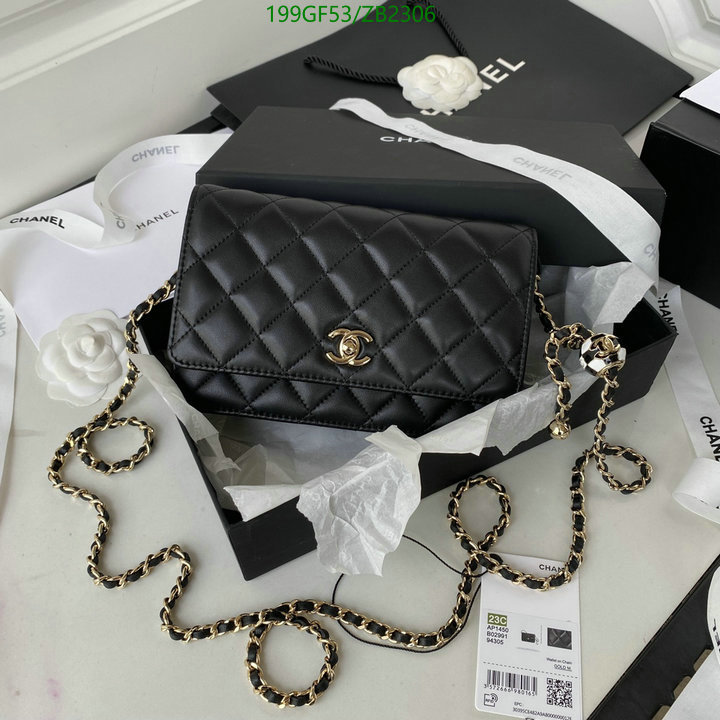 Chanel Bags -(Mirror)-Diagonal-,Code: ZB2306,$: 199USD