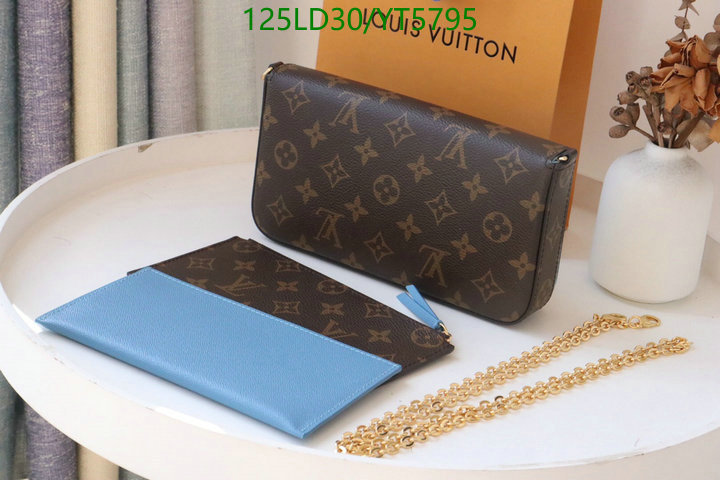 LV Bags-(Mirror)-Wallet-,Code: YT5795,$: 125USD