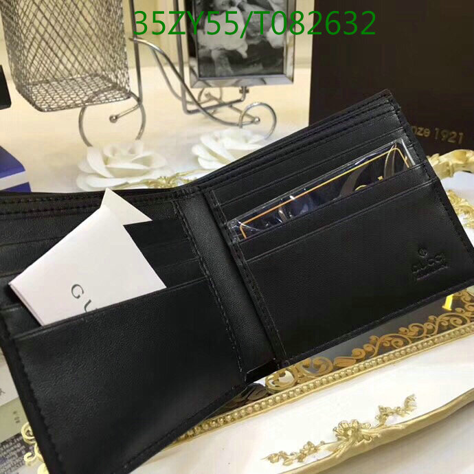 Gucci Bag-(4A)-Wallet-,Code: T082632,$:35USD