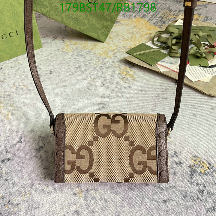 Gucci Bag-(Mirror)-Diagonal-,Code: RB1798,$: 179USD