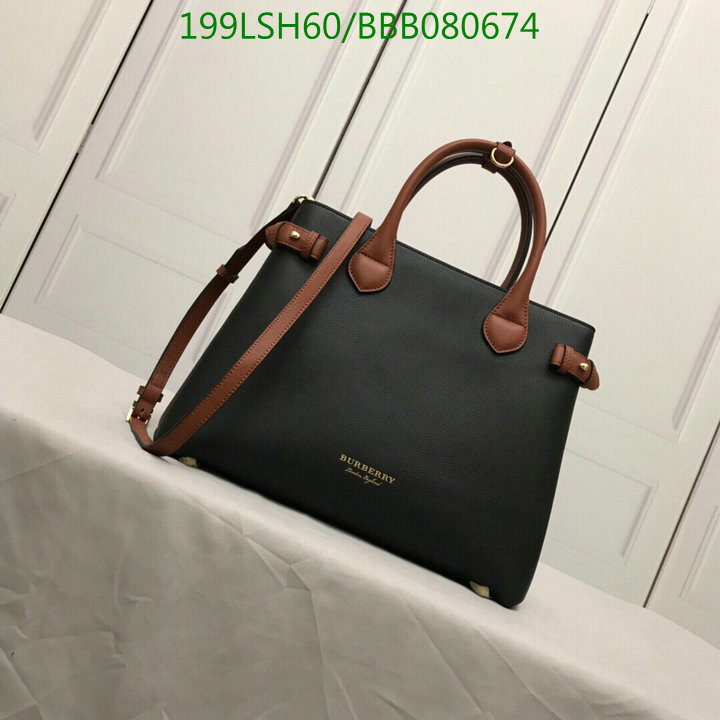 Burberry Bag-(Mirror)-Handbag-,Code: BBB080674,$:199USD