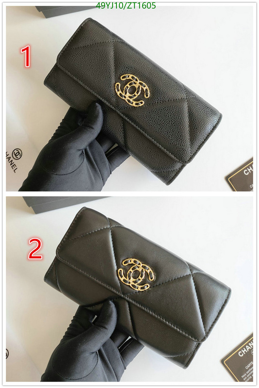 Chanel Bags ( 4A )-Wallet-,Code: ZT1605,$: 49USD