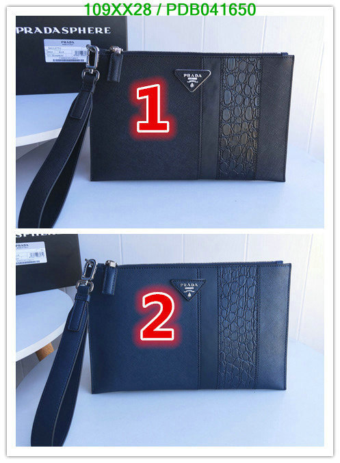 Prada Bag-(Mirror)-Clutch-,Code: PDB041650,$: 109USD