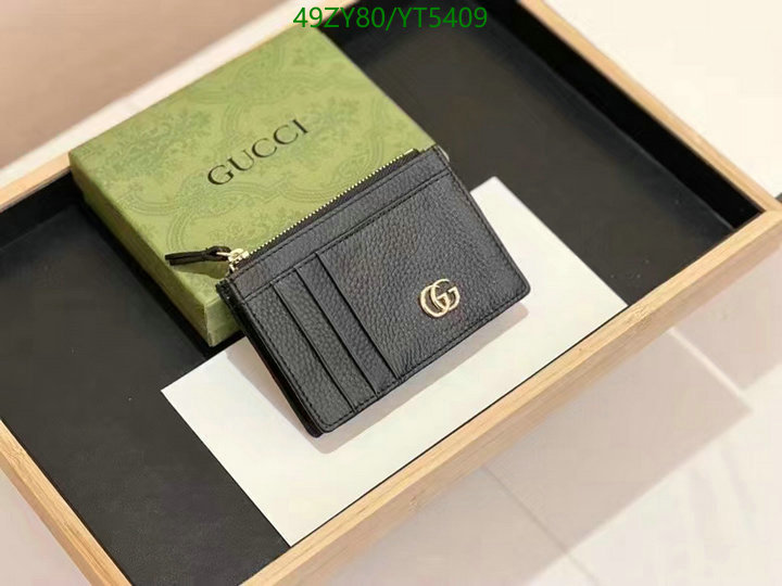 Gucci Bag-(4A)-Wallet-,Code: YT5409,$: 49USD